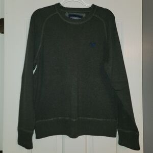 American Eagle Outfitters Charcoal Crewneck Sweater